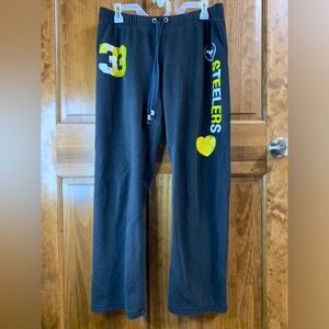 Victoria's Secret PINK NFL Pittsburgh Steelers lounge pants size medium